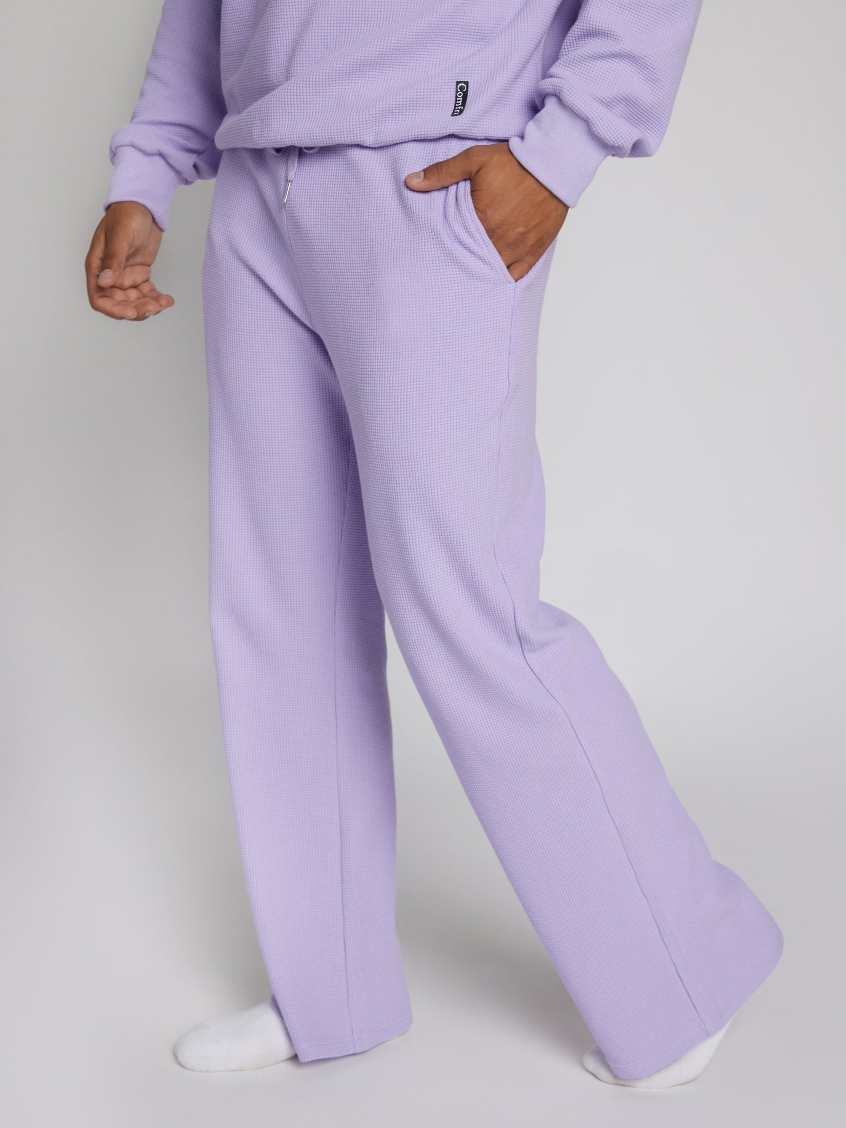 Waffle Lounge Relaxed Sweatpants - Pre-Order