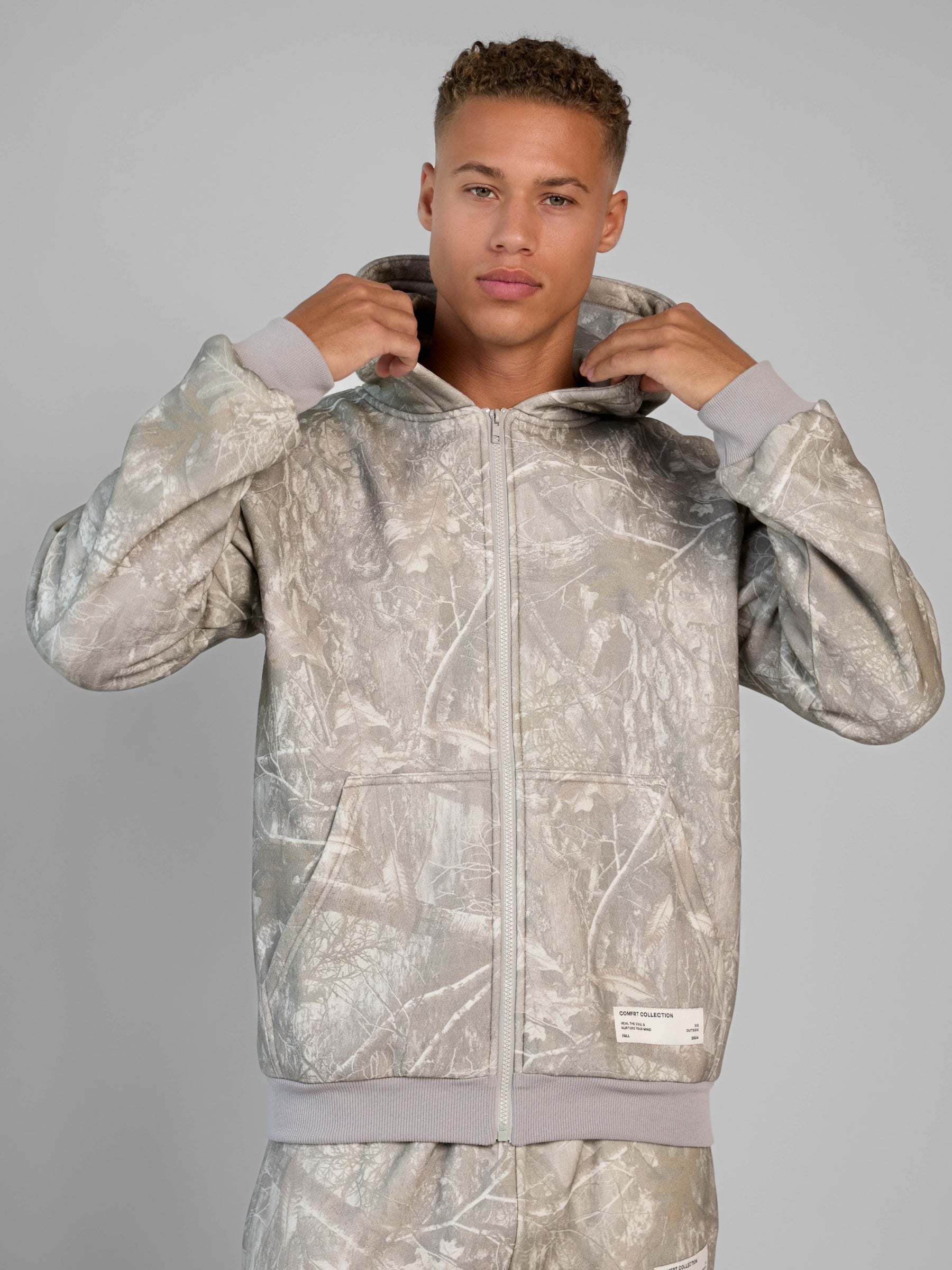 Camo Zip Hoodie - Pre-Order