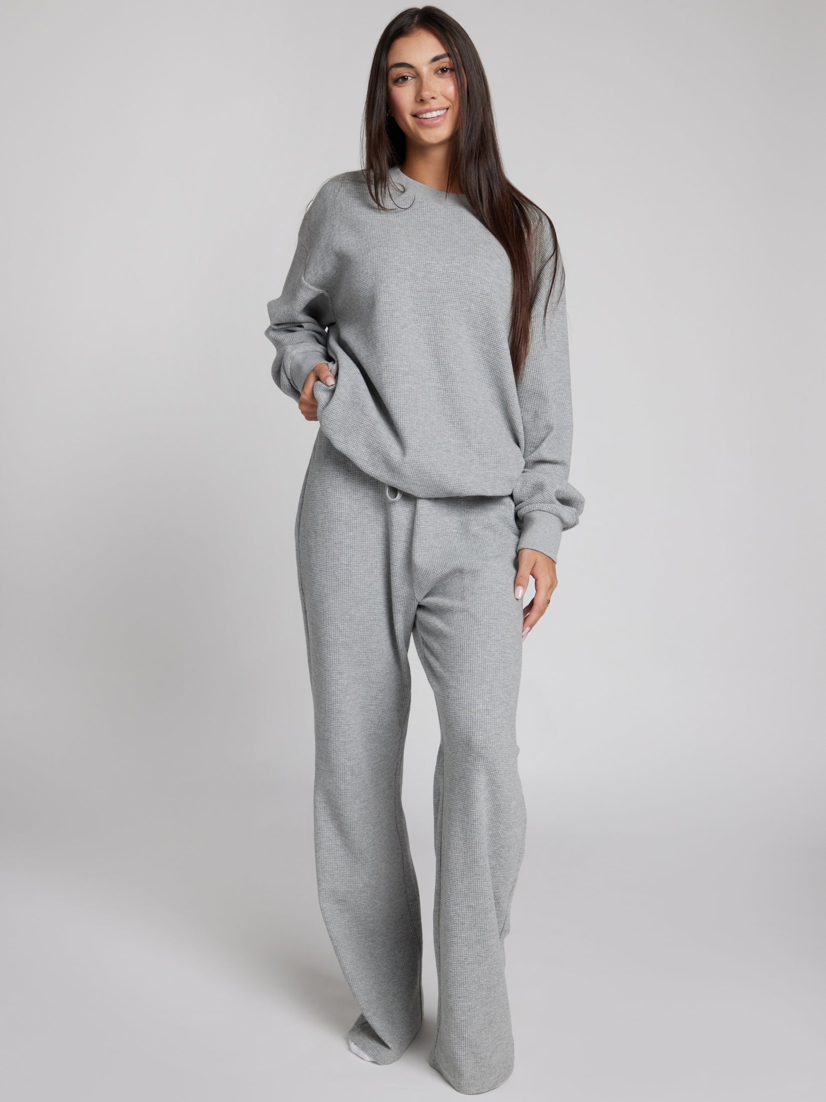 Waffle Lounge Relaxed Sweatpants - Pre-Order