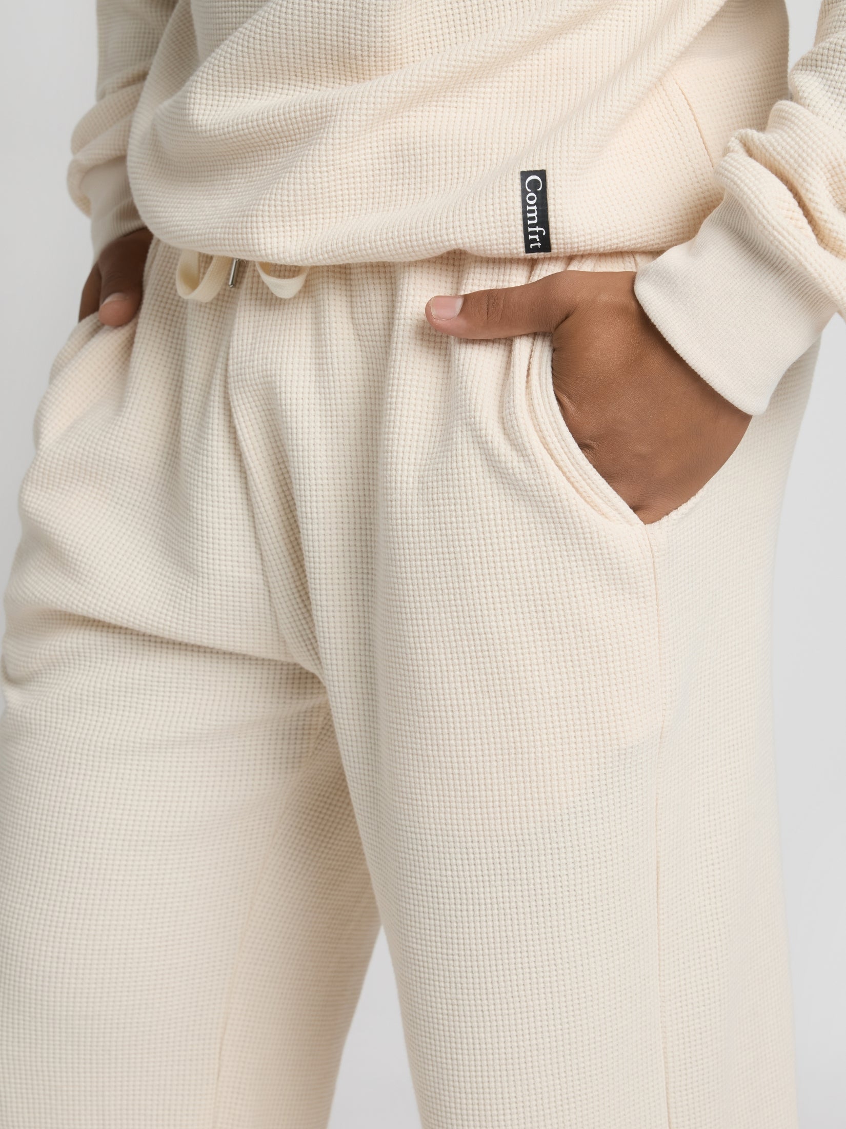 Waffle Lounge Relaxed Sweatpants